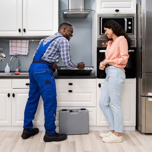 what kind of warranty do you offer on your cooktop repair services in Albemarle